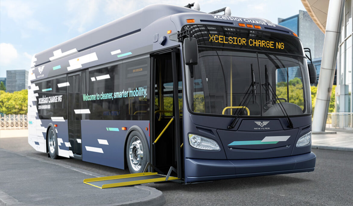 Modine Battery Thermal Management System Selected for New Flyer’s Xcelsior CHARGE NG™ All-Electric Bus