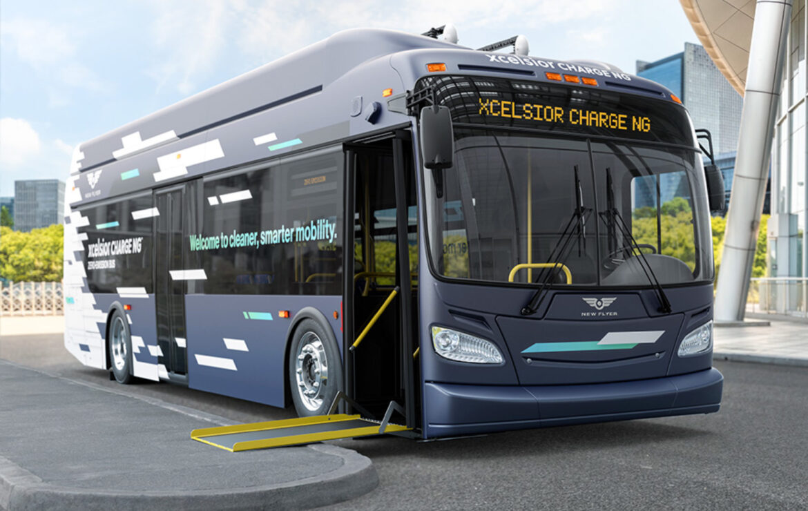 Modine Battery Thermal Management System Selected for New Flyer’s Xcelsior CHARGE NG™ All-Electric Bus